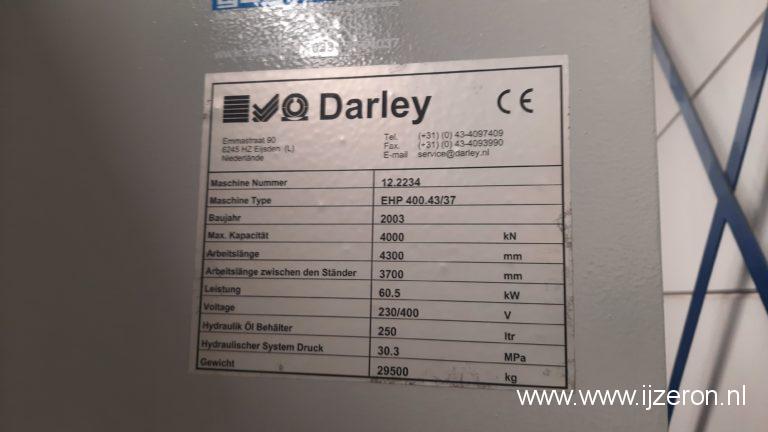 Darley 400 ton