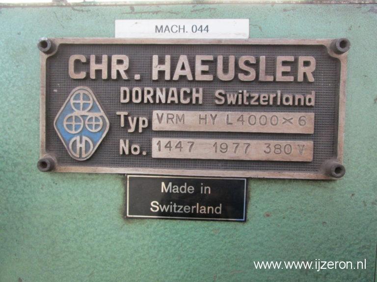 Haeusler wals
