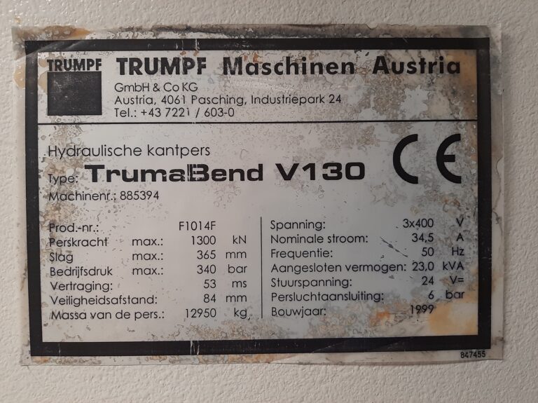 Trumpf V130