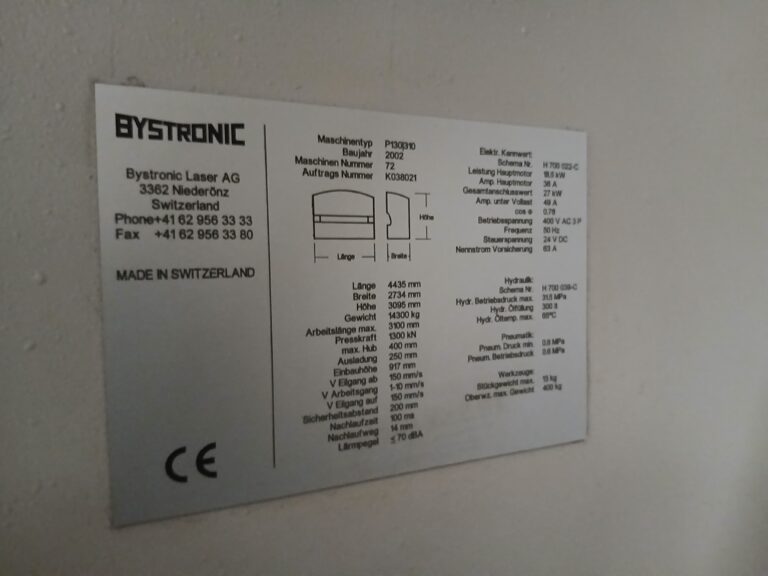 Bystronic P130
