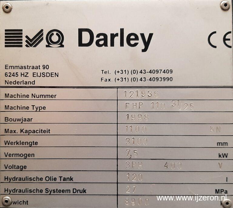 Darley 110 Ton