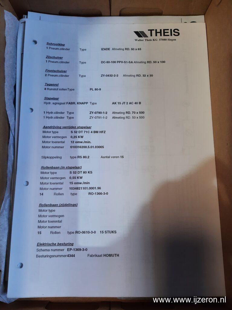 Theis plaat stapelaar